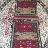 گلیم کرمانجی دست باف|گلیم، جاجیم، گبه|شیروان (خراسان), |دیوار