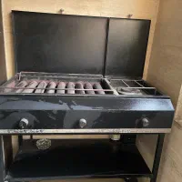 باربیکیو همراه با اجاق گاز یک شعله|اجاق گاز و لوازم برقی پخت‌وپز|تهران, زعفرانیه|دیوار