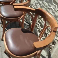 میز و صندلی لهستانی چوب گردو|صندلی و نیمکت|تبریز, |دیوار