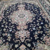 دوعدد روفرشی مخمل زرکوب ۱۲متری زرین یزد