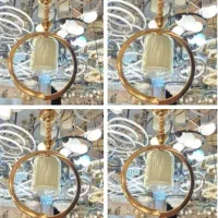 لوستر تک شاخه تک رینک