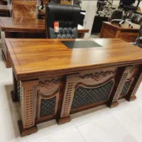 میز مدیریت میز کارمندی ال دار تولیدی قرآنی