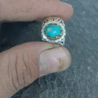 جفت انگشتر فیروزه نیشابور اصلی|جواهرات|بیرجند, |دیوار