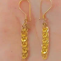 گوشواره حلقه ای و آویز|جواهرات|خرم‌آباد, |دیوار