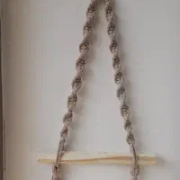 بوم ریس،مکرومه، دیوارکوب،رافیا|صنایع دستی و سایر لوازم تزئینی|رشت, حمیدیان|دیوار