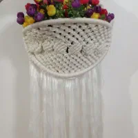 مکرومه آویز ،دست بافت