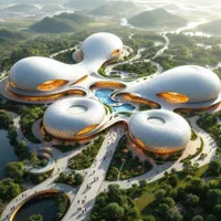 سازه فضایی (فضاکار) نسل جدید با پوشش پارچه ای