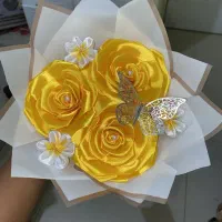 گل روبانی روز زن ۲۰ آذر|گل مصنوعی|ارومیه, |دیوار