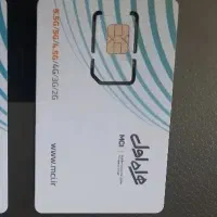 یک عدد سیم کارت همراه اول ۴۶۰۰