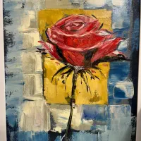 تابلوی گل زیبا|تابلو، نقاشی، عکس|تبریز, |دیوار