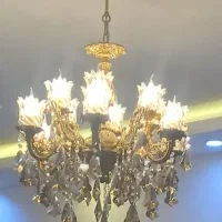 لوستر پذیرایی و آشپزخانه دو تا با هم