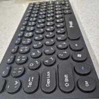 کیبورد بلوتوثی بدون تاخیر|قطعات و لوازم جانبی رایانه|مشکیندشت, |دیوار