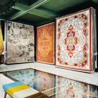 فرش در مبلمان بلوار عدالت شمالی/کد 4030|فرش|شیراز, لاله|دیوار