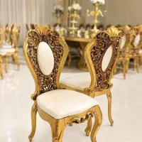 صندلی پلیمری تالاری مدل صنم کارکرده