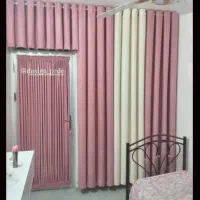 طراحی دوخت نصب پرده فقط با پیش پرداخت ۵۰۰هزارتومان|پرده، رانر، رومیزی|ساری, |دیوار
