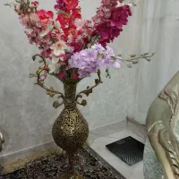 گلدان برنج|گل مصنوعی|تهران, فلاح|دیوار