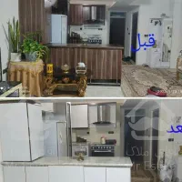 تغییررنگ کابینت یخچال لباسشویی ظرفشویی برچسب|خدمات پیشه و مهارت|تهران, گاندی|دیوار