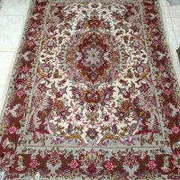 فرش تبریز دستبافت ۷۰ درصد گل ابریشم