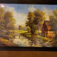 دوعدد تابلو بزرگ زیبا