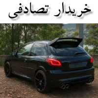 206 تیپ ۵ مشکی/ مشاور ماشینهای تصادفی