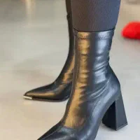 بوت  جنس رویه استرج چرمی