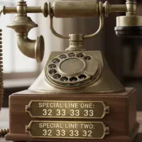 خط تلفن ثابت بیلبوردی