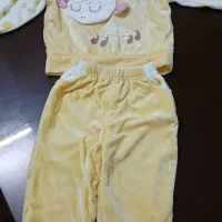 هودی شلوار مخمل عروسک برجسته کاملا نو و شیک|کفش و لباس بچه|مشهد, هنرور|دیوار