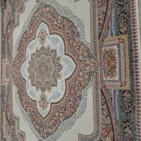 فرش ۹متری تک وجفت طرح جدید ریزماهی وناردون