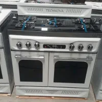 اجاق گاز طرح فر تکنوا ۵ شعله دیجیتالی
