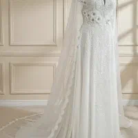 لباس عروس جواهردوزی خاص و لاکچری