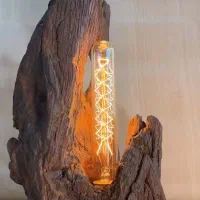 انواع تنوع لوستر دست ساز با بهترین طرح بهترین چوب|لوستر و چراغ آویز|کرمان, |دیوار