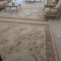 فرش وینتج گلبهی۱۲۰۰شانه محتشم کاشان
