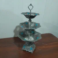 با سلام ظرف پذیرایی سیلور