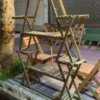 شلف چوبی در حد نو