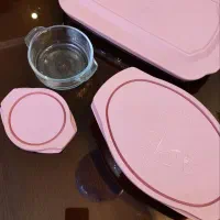 ظروف پیرکس مکزیکی در دار و ظرف دکوری