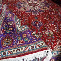 تک12متری(۴×۳)دستباف درحدنوبافت تبریز|فرش|خوی, |دیوار