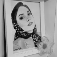 نقاشی سیاه قلم، هدیه ای خاص