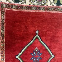 فرش تک گل اکبر آباد کف ساده