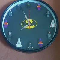 ساعت دیواری مدل لگویی بتمن
