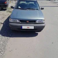 پراید ۸۴  رنگ زیتونی