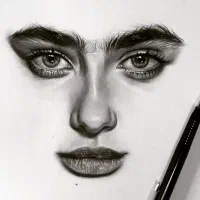 طراحی سیاه قلم ،مدادرنگی،رنگ روغن