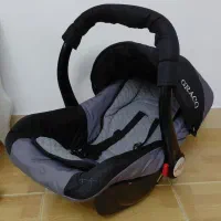 کالسکه و کریر ست مشکی طوسی|اسباب و اثاث بچه|رشت, یخسازی|دیوار