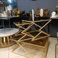 جلو مبلی مدل(زارا) اینه کنسول نهارخوری پاف فلز