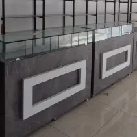 کانتر فروشگاهی با ویترین شیشه ای