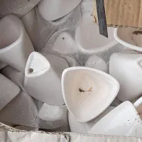 گلدان سفالی|صنایع دستی و سایر لوازم تزئینی|رشت, رودبارتان|دیوار