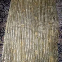 پرده توری طلایی
