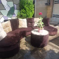 مبل راحتی ۷ نفره|مبلمان خانگی و میز عسلی|رشت, جانبازان|دیوار