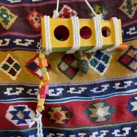 لونه چوبی پله دار