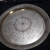 سینی برنجی قدیمی