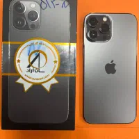 ایفون ۱۳ پرو مکس مشکی za/a دو سیم کارت ۲۵۶ گیگ